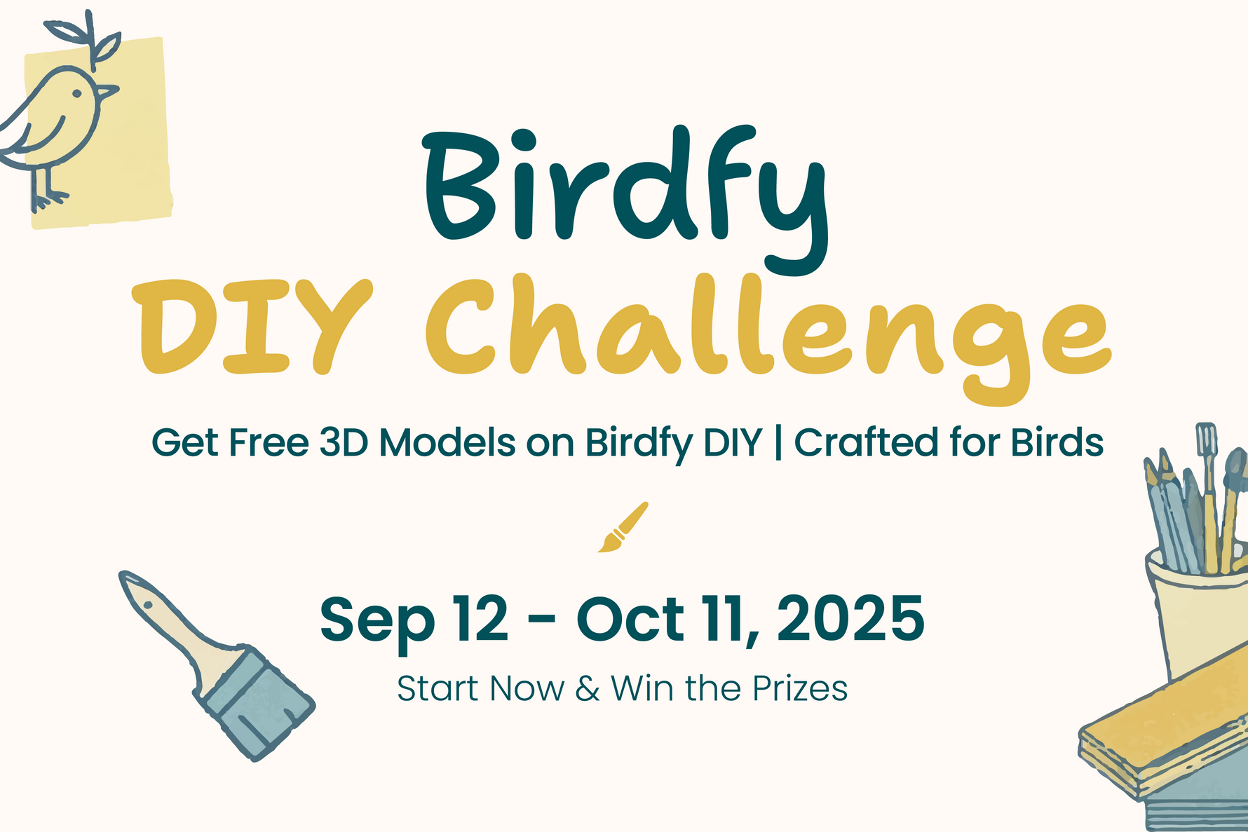 Birdfy Launches DIY Community with Exclusive 3D Files and Online Challenge