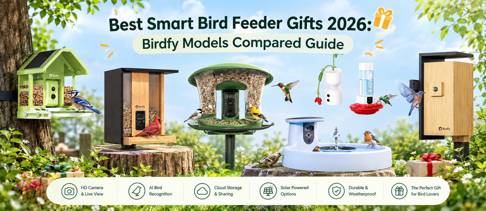 Best Smart Bird Feeder Gifts 2026: Birdfy Models Compared Guide