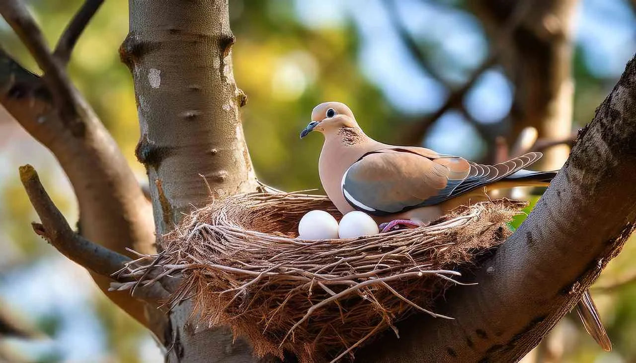 Mourning Dove Eggs: Size, Color, Incubation Time, and Hatching Facts