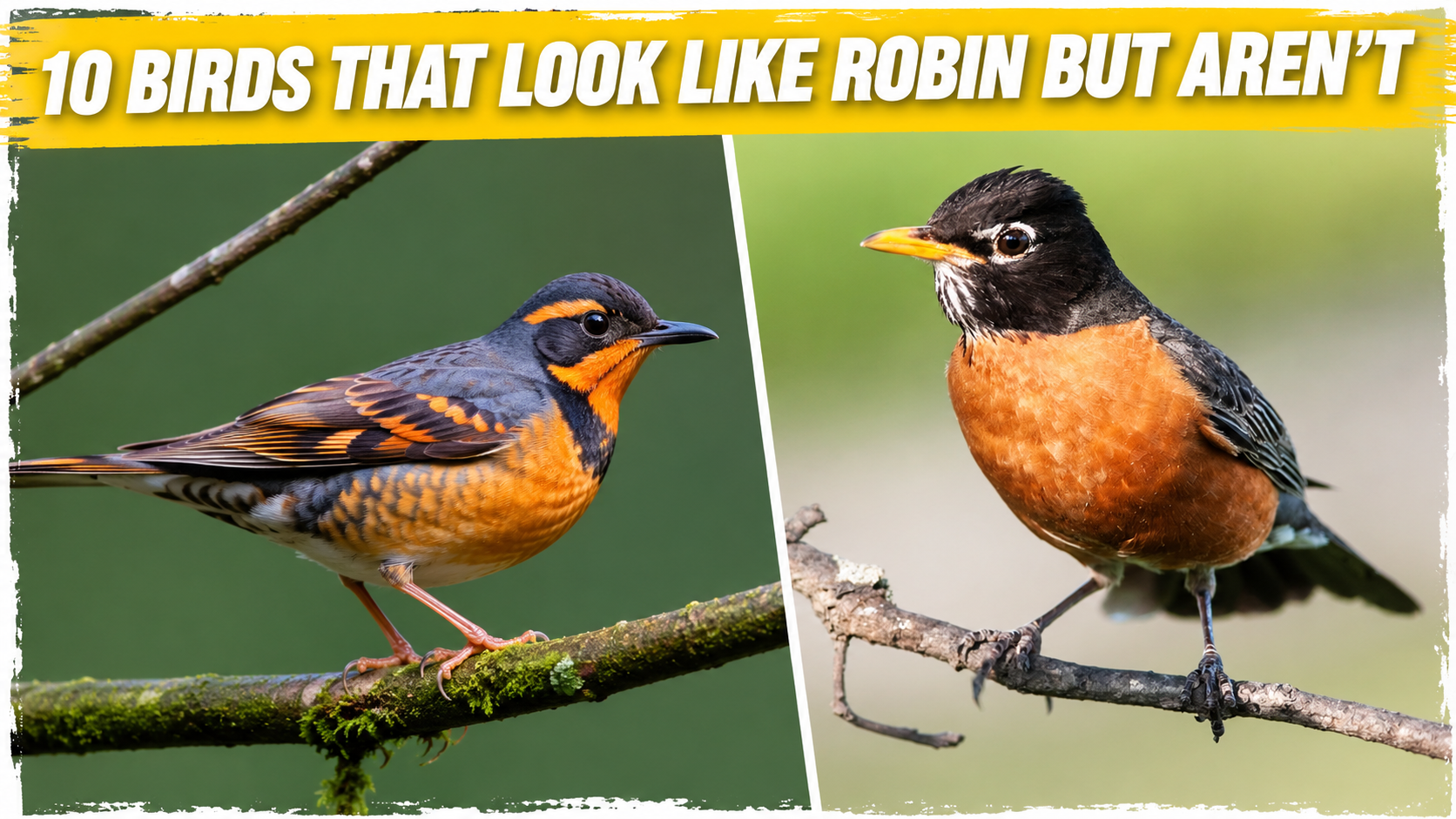 10 Birds That Look Like Robins: Common Look-Alikes Identified