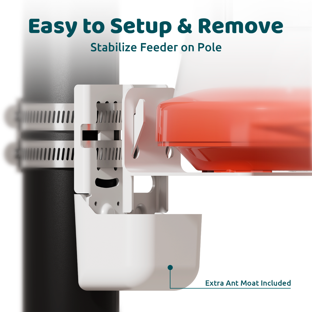 Mounting Kit for Birdfy Hum Feeder Duo