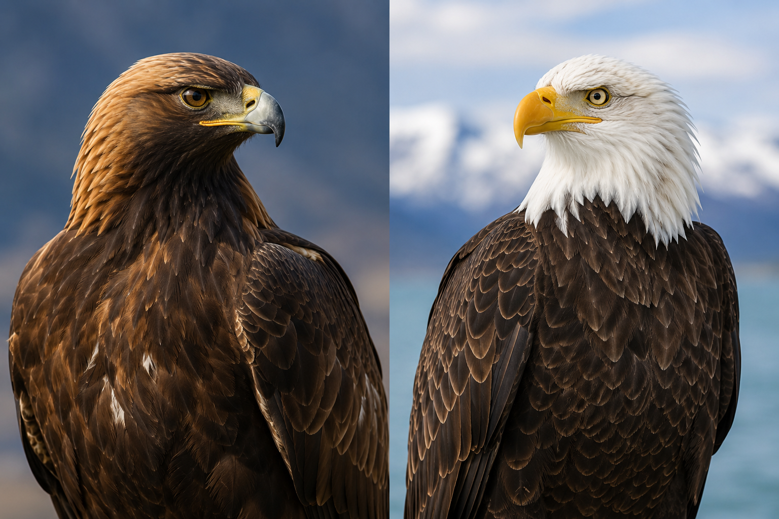 Bald Eagle vs Golden Eagle: Key Differences, Size & Juveniles