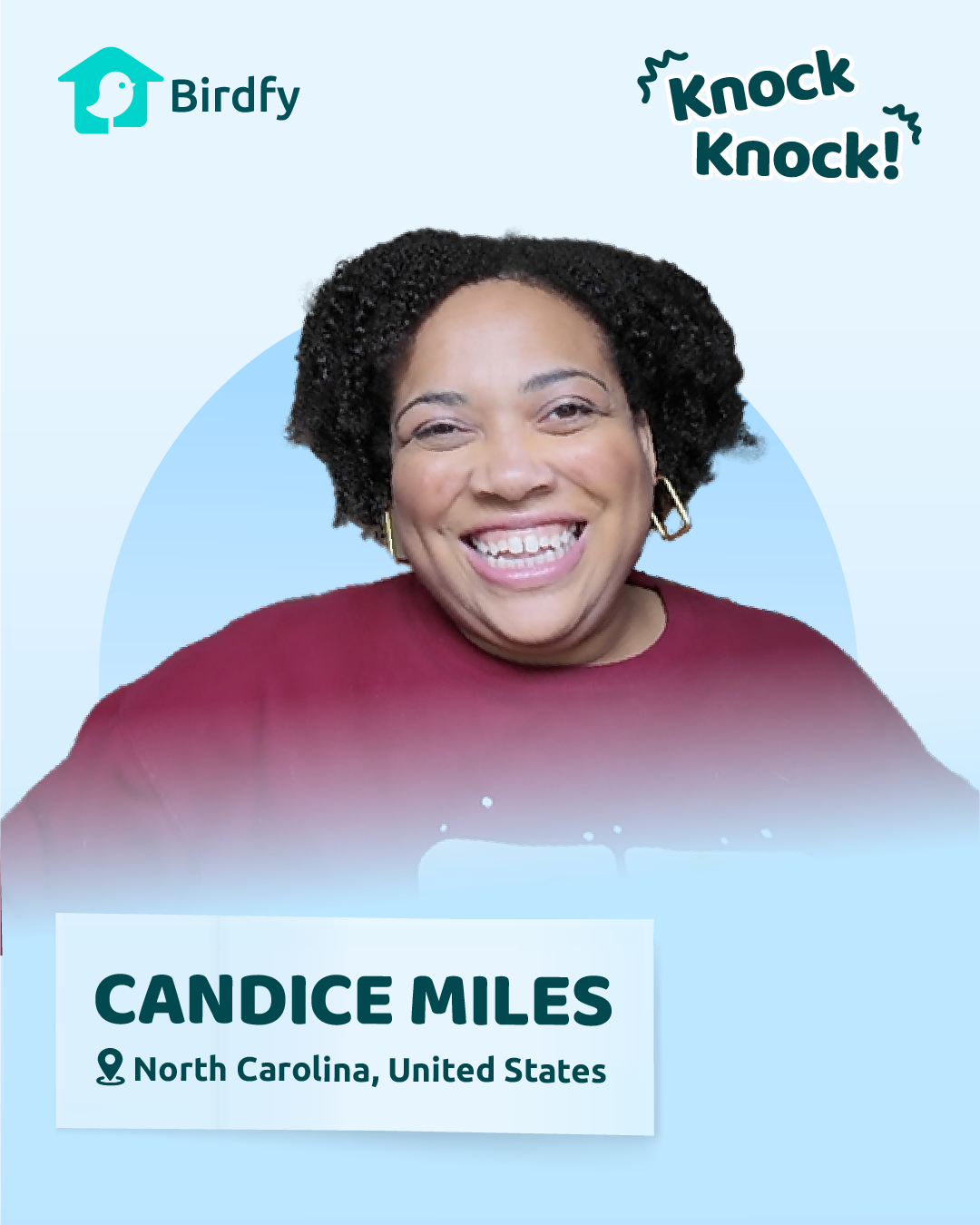 🚪 Knock Knock! Birdfy Home Visit Series Episode Five - Candies’s backyard 🏡