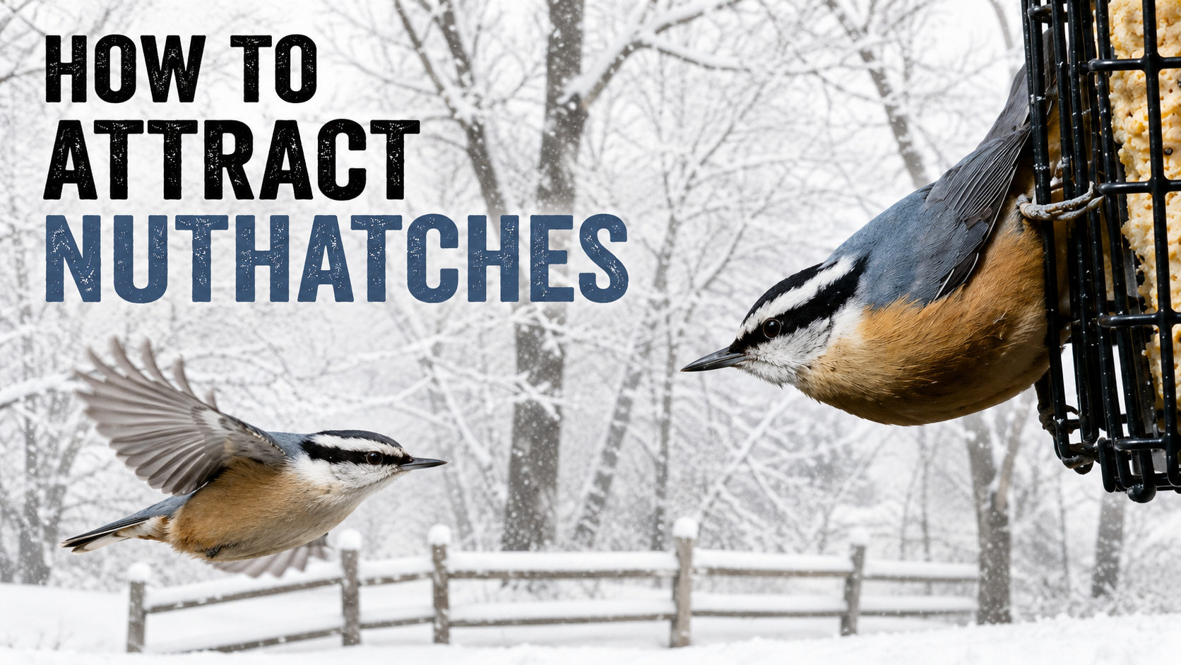 How to Attract Nuthatches to Your Backyard