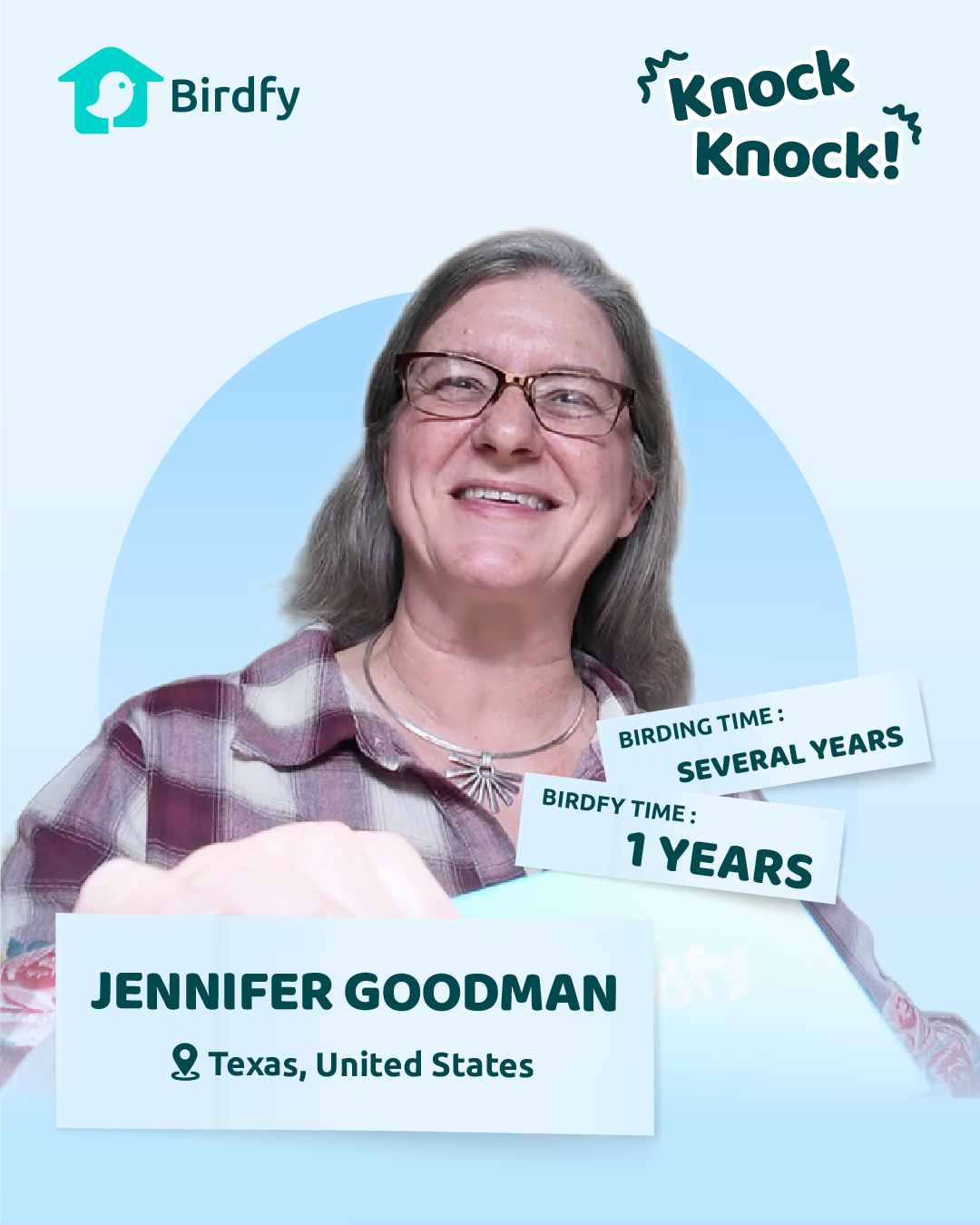 🚪 Knock Knock! Birdfy Home Visit Series Episode Four - Jennifer’s backyard 🏡