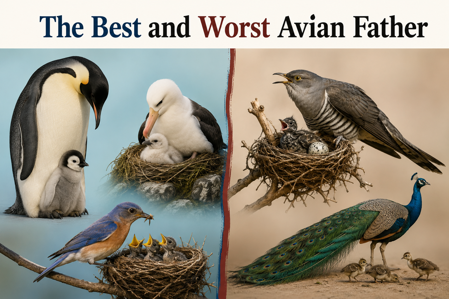 Bird Dads: The Best and Worst Avian Fathers This Father's Day