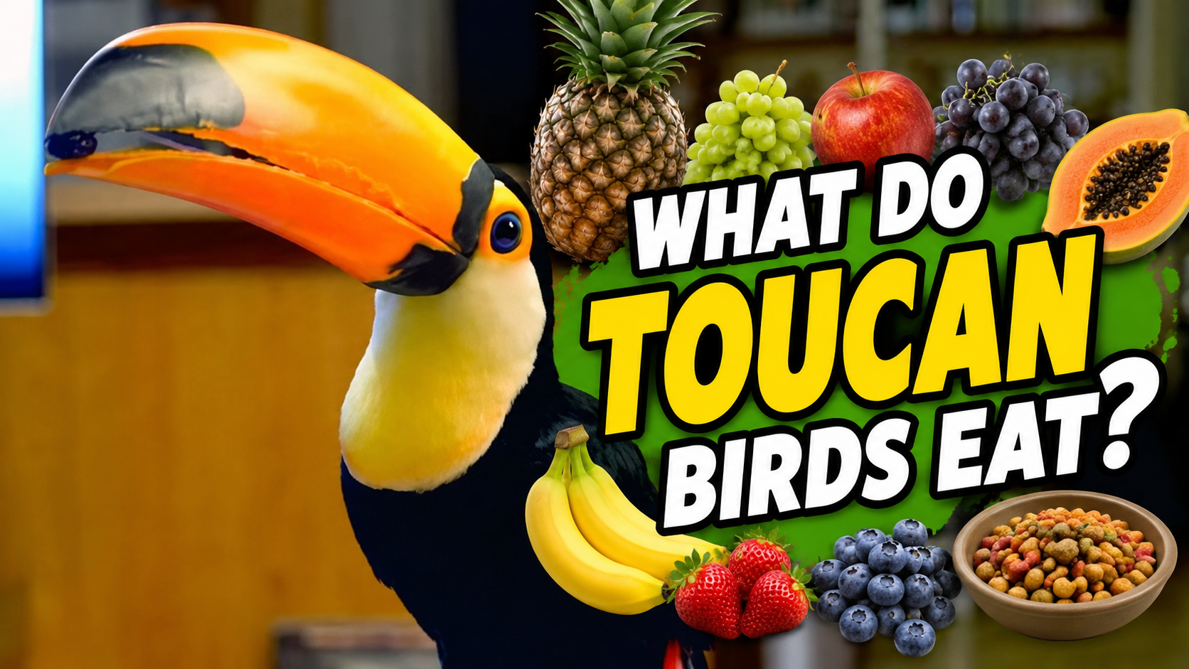What Do Toucan Birds Eat? A Complete  Diet Guide