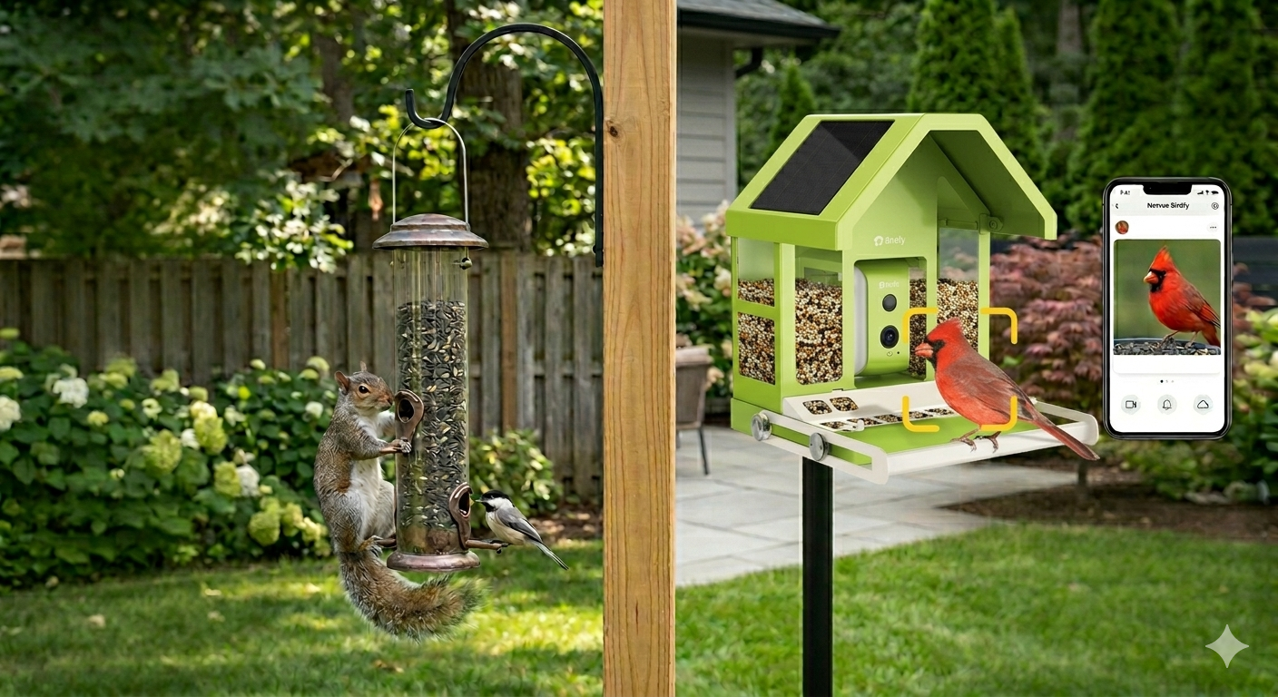 Birdfy vs Droll Yankees: Smart Features or Squirrel-Proof Durability