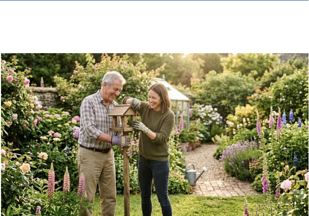How to Set up a Bird-Friendly Garden: A Father’s Day Gift to Do Together