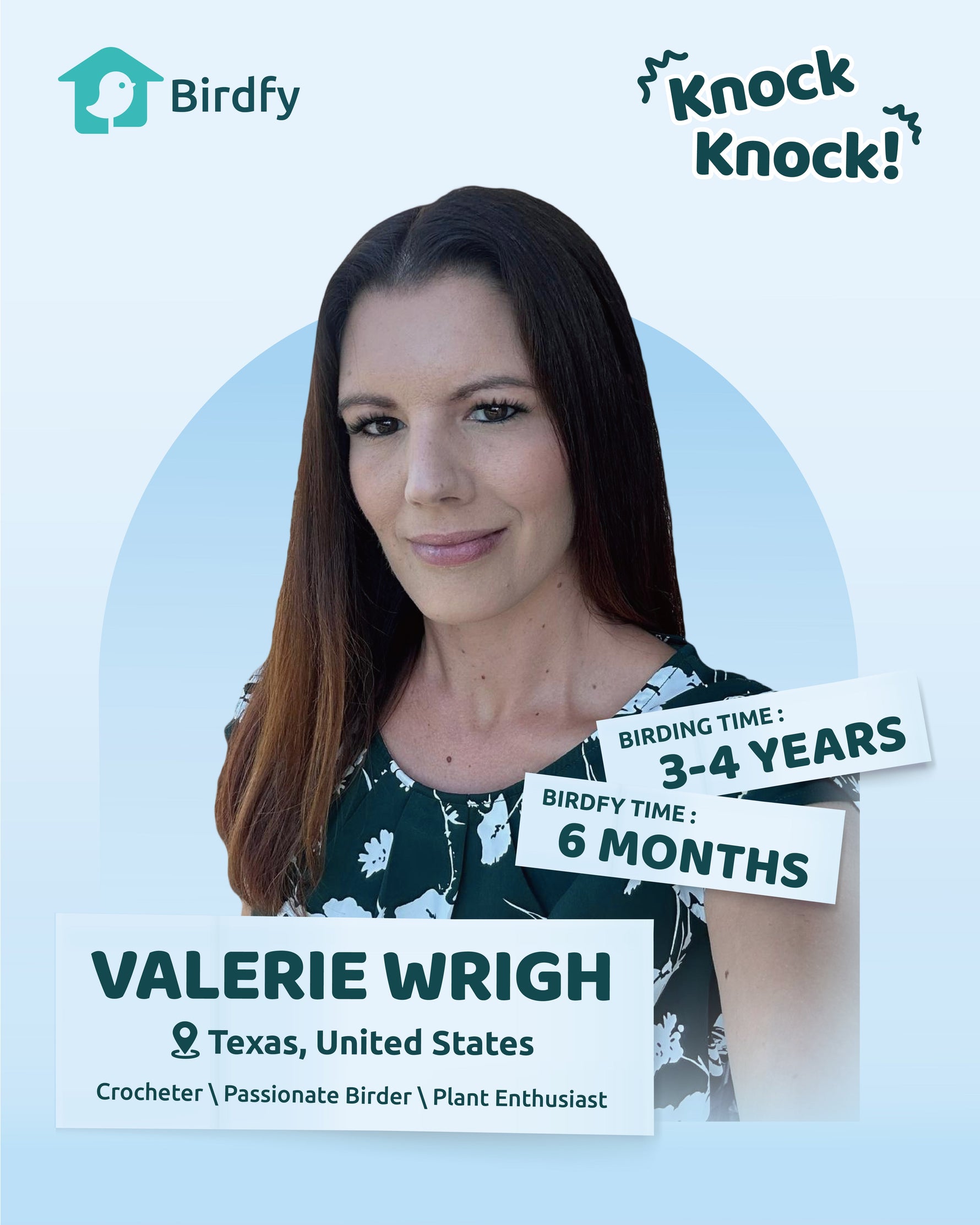 🚪 Knock Knock! Birdfy Home Visit Series Episode Six - Valerie’ s backyard 🏡