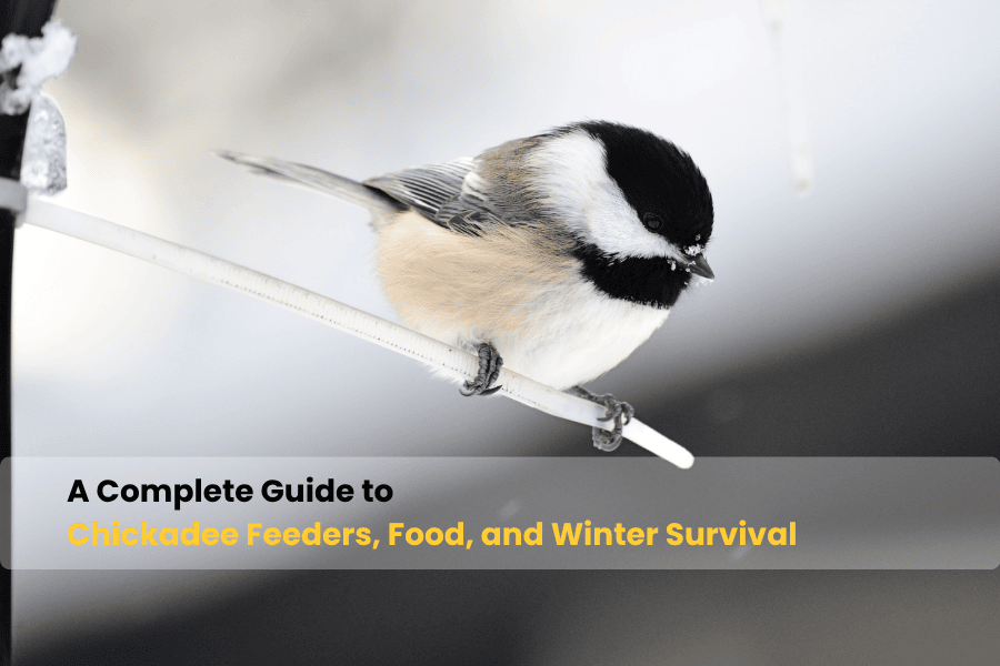 what kind of feeder is best for chickadees