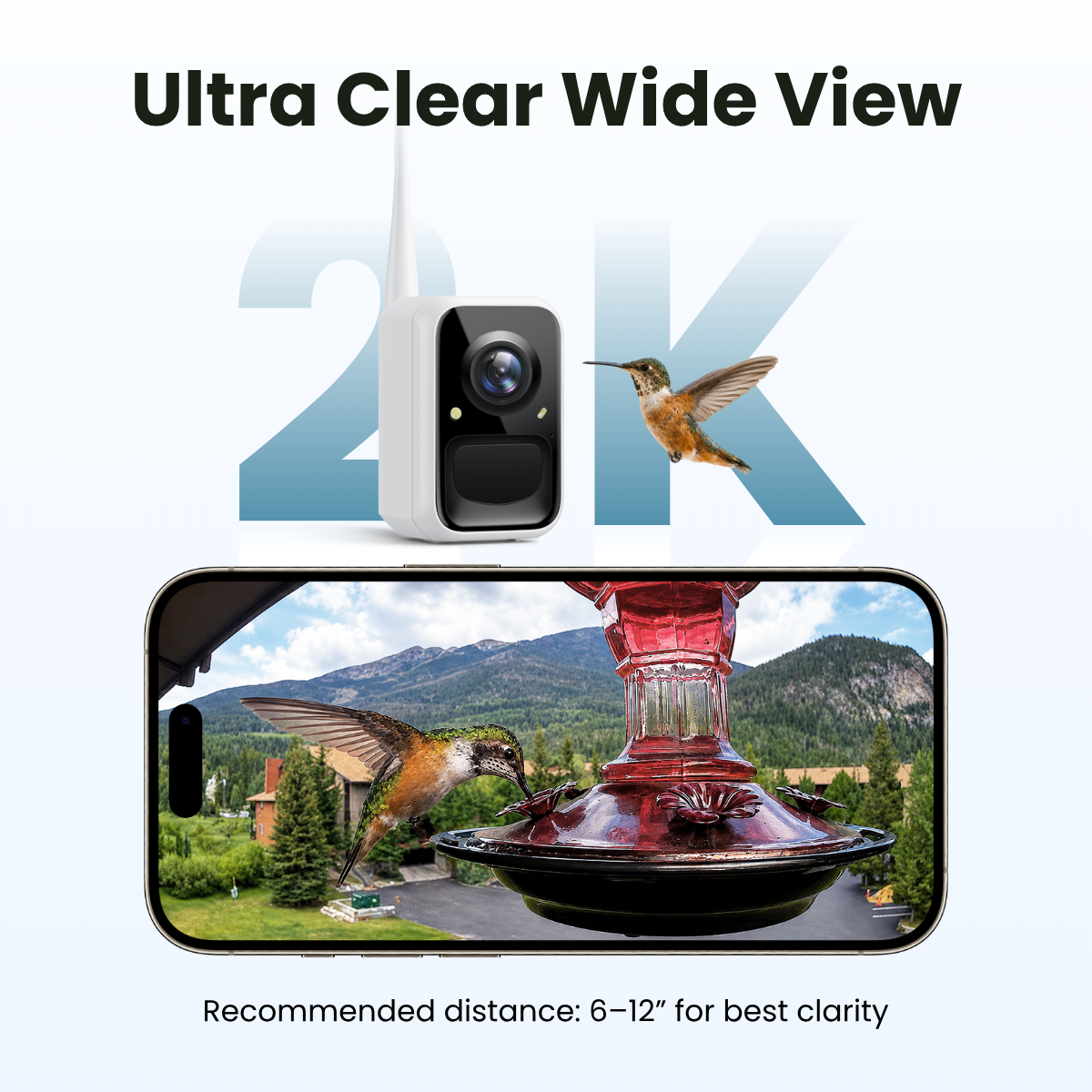 Birdfy Cam - Smart Birdwatching Camera with Bendable Mount