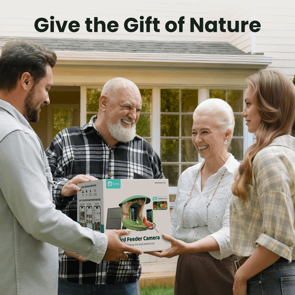 Birdfy Feeder 2 Duo - Triple-Lens Smart Bird Feeder with Cameras