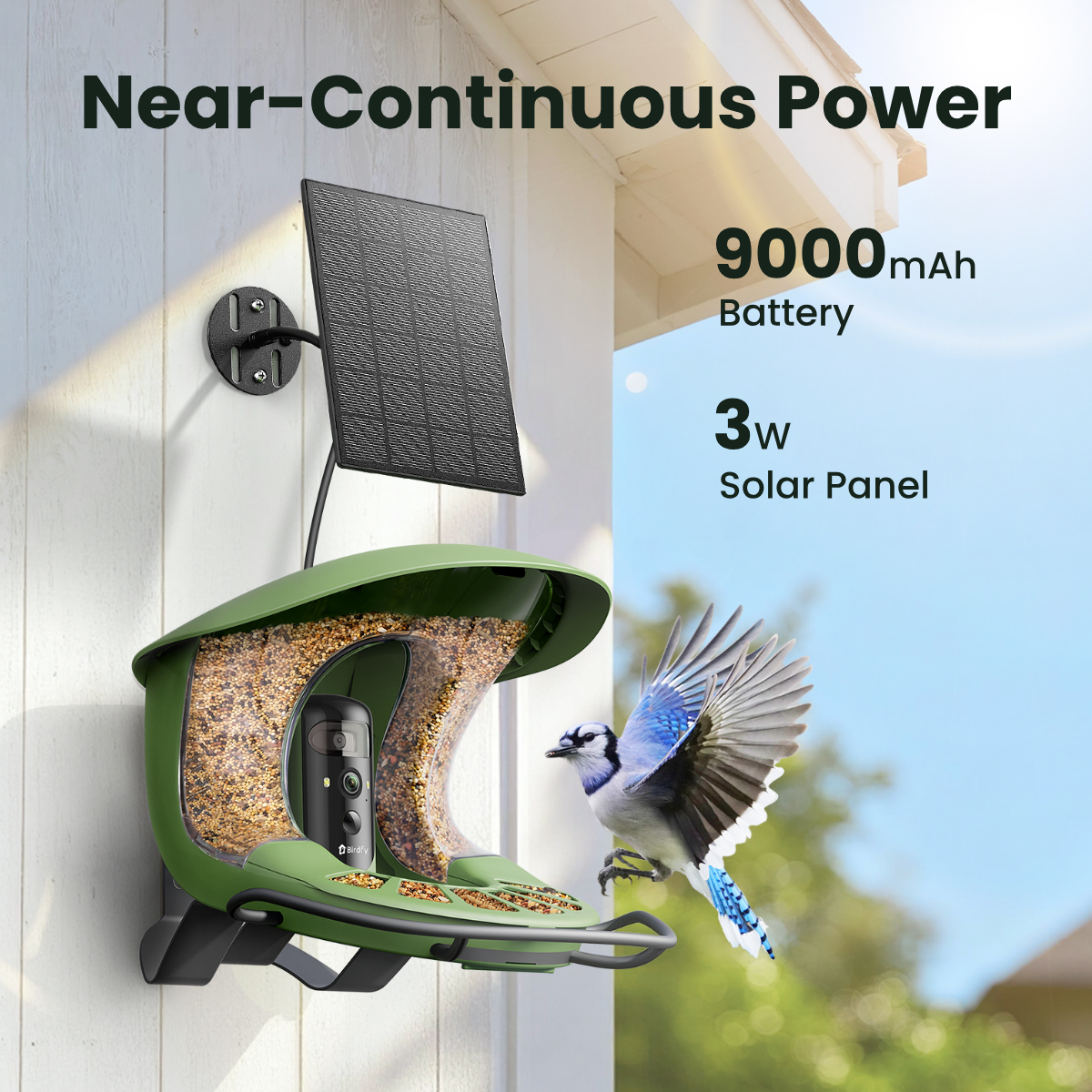 Birdfy Feeder 2 Pro - Dual-Lens Smart Bird Feeder with Camera