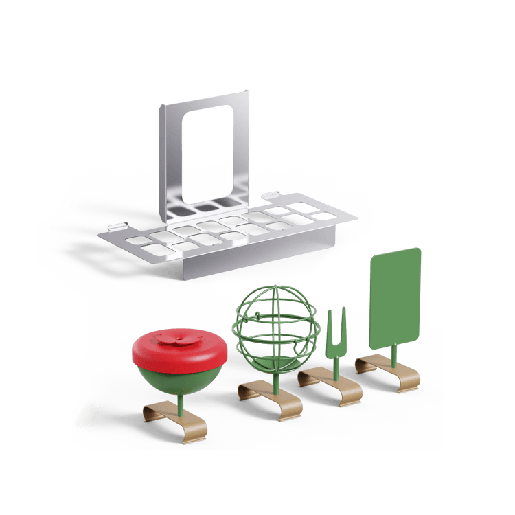 Metal Add-Ons for Birdfy Feeder Bamboo