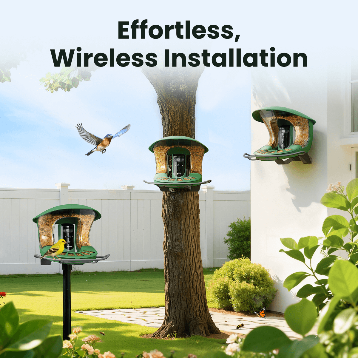 Birdfy Feeder 2 Pro - Dual-Lens Smart Bird Feeder with Camera