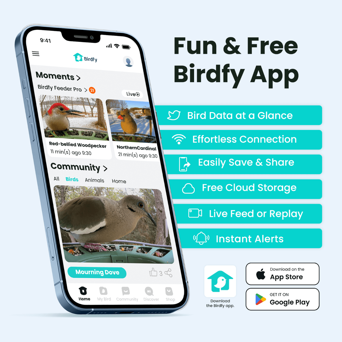 Birdfy Feeder 2 Pro - Dual-Lens Smart Bird Feeder with Camera