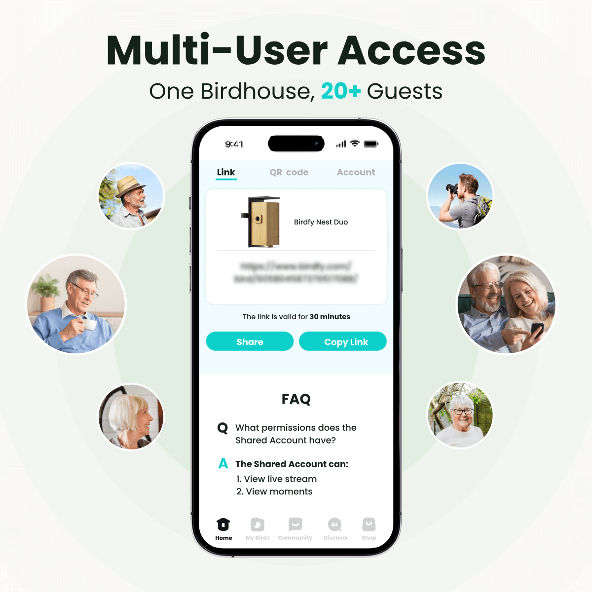 Birdfy Nest Duo - Smart Bird House with Dual Cameras