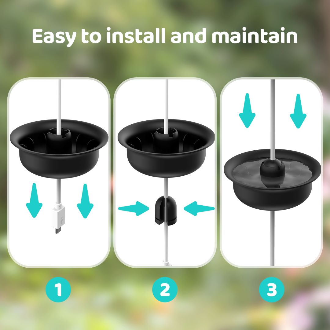 Ant Moat For Birdfy Hum Feeder Duo
