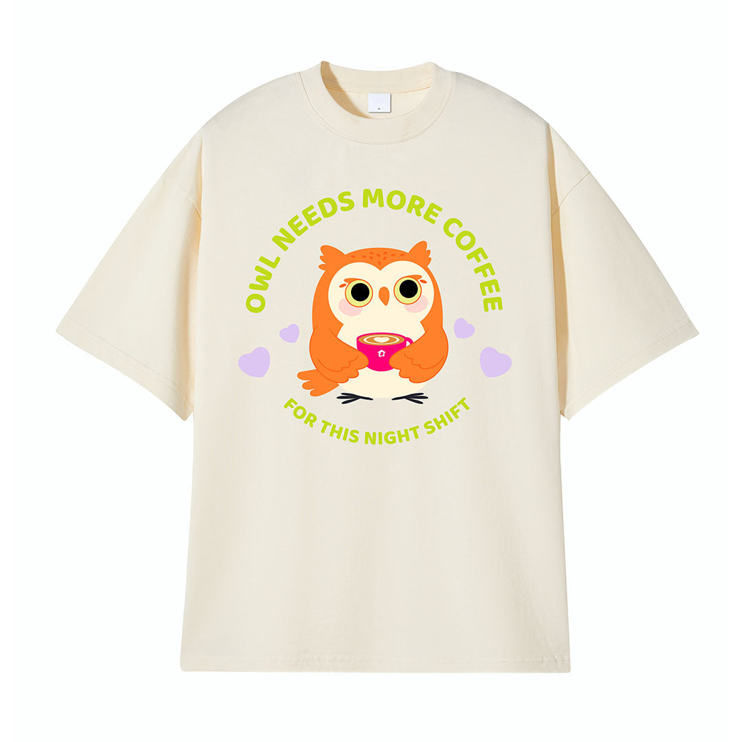 Birdfy Brand T-shirt Owl
