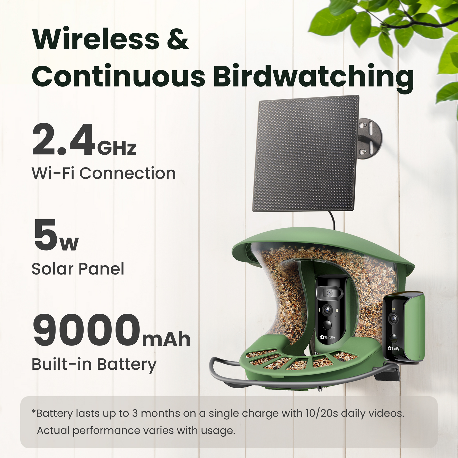 How to Charge Birdfy Camera