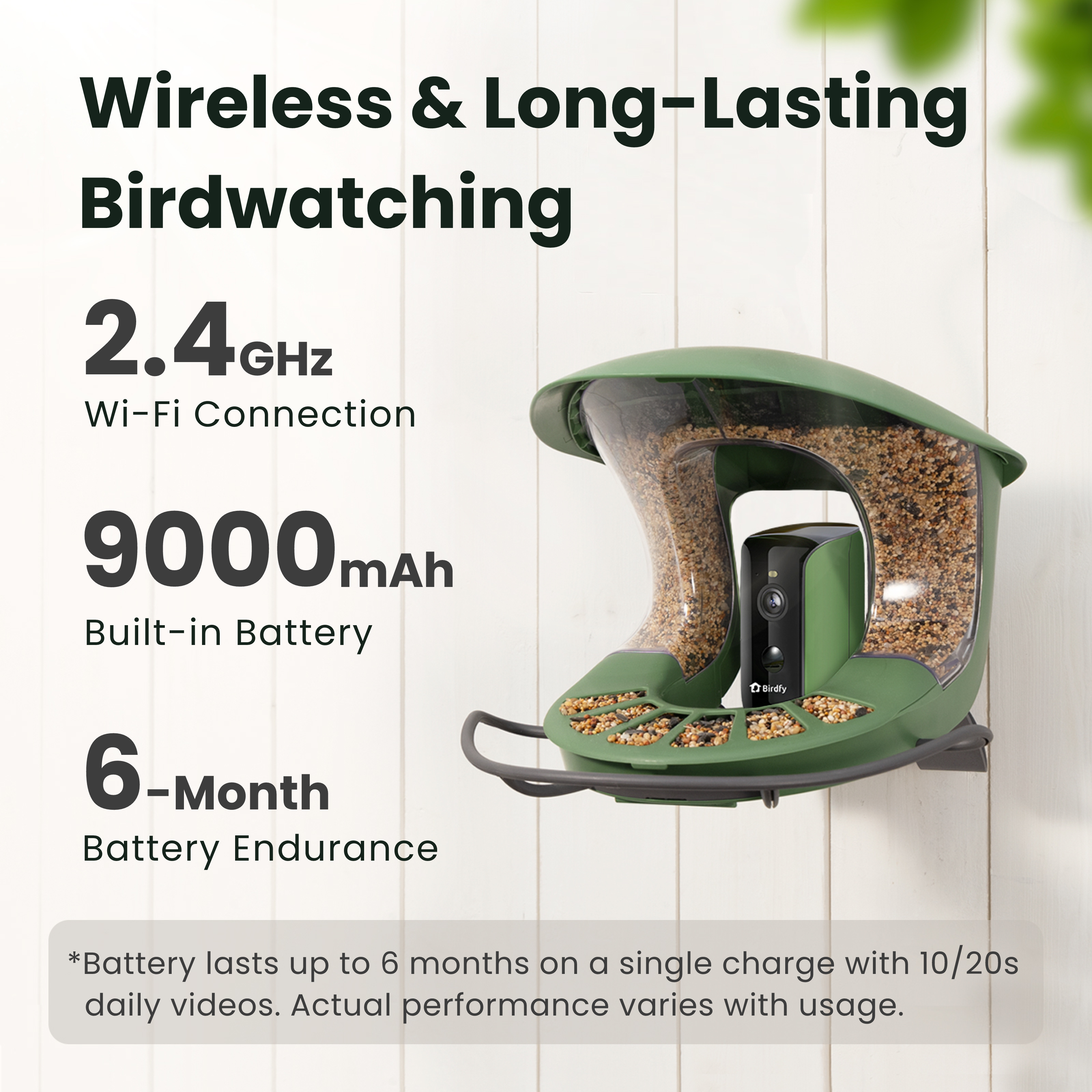 Birdfy Feeder 2 - Smart Bird Feeder