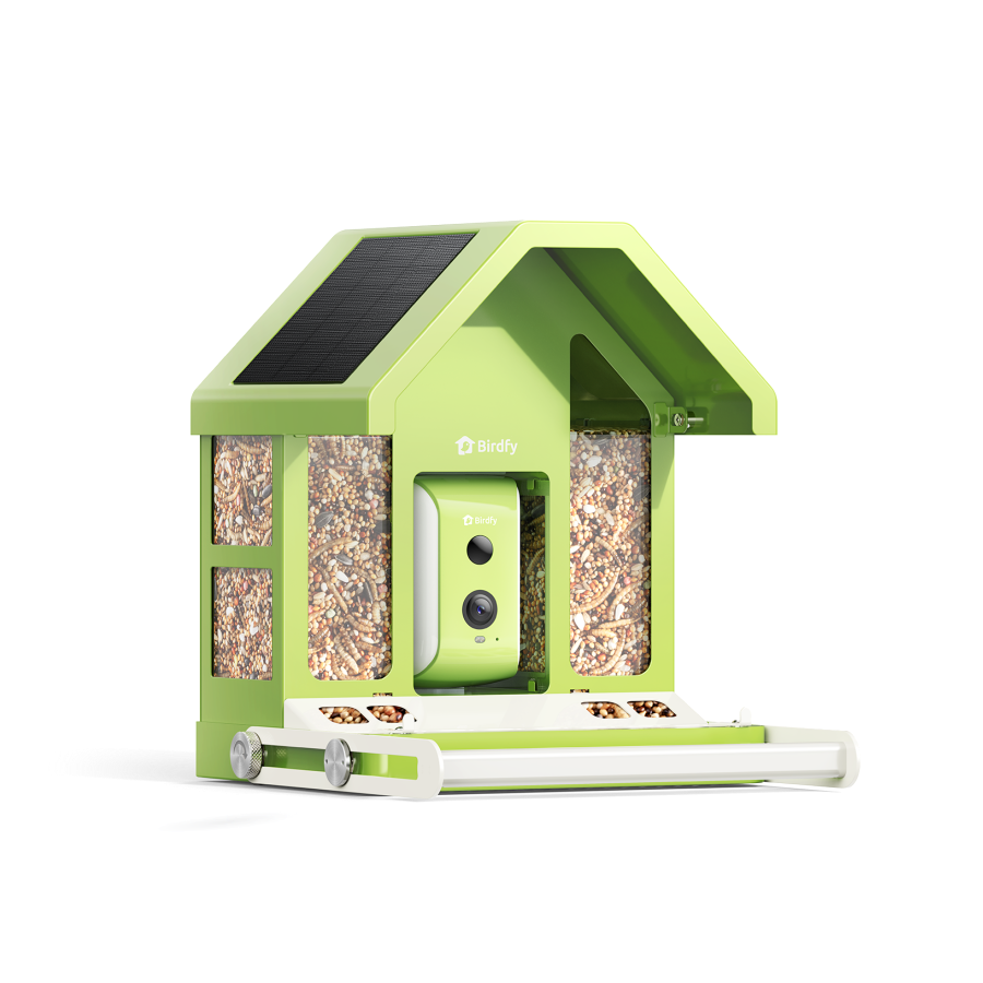 Birdfy Feeder Metal - Smart Metal Feeder with Camera
