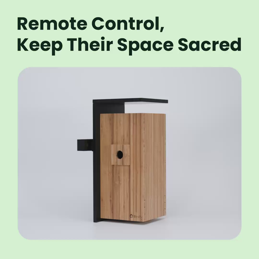 Birdfy Nest Duo - Smart Bird House with Dual Cameras