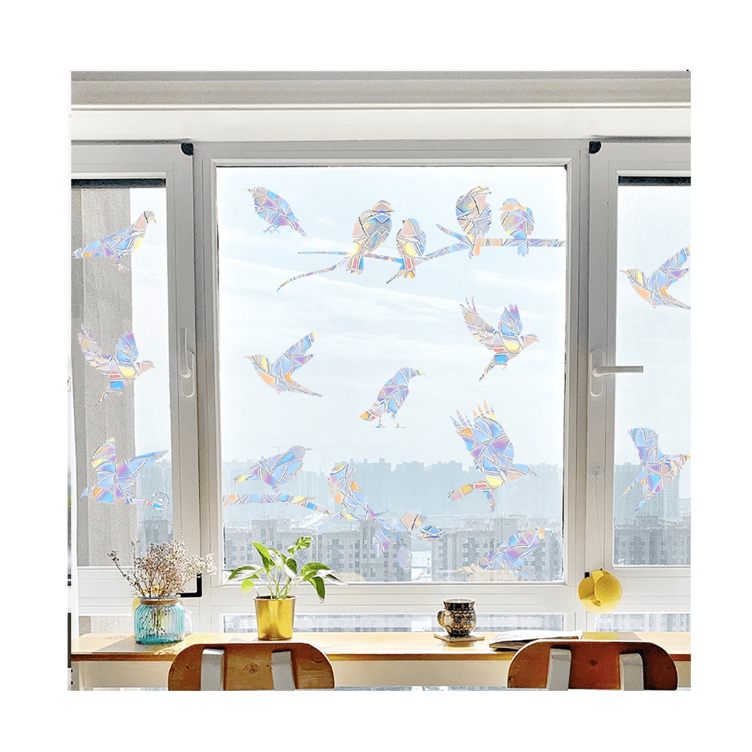 Birdfy Window Decals for Bird Strikes